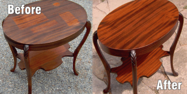 How To Refinish And Re Old Wood Furniture Letsfixit - How To Fix Old Wooden Furniture