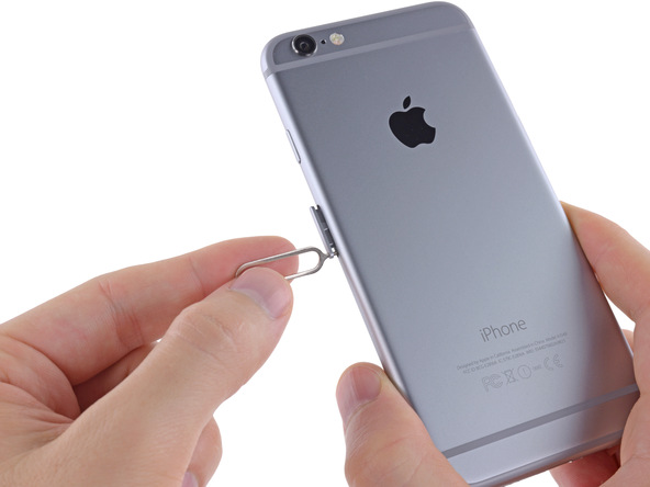 How to get a SIM card out of the iPhone 6 LetsFixIt