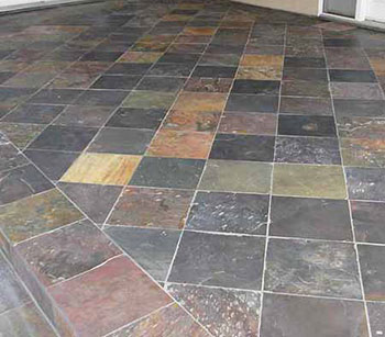 How To Lay Slate Floor Tiles In A, How To Install Slate Tile